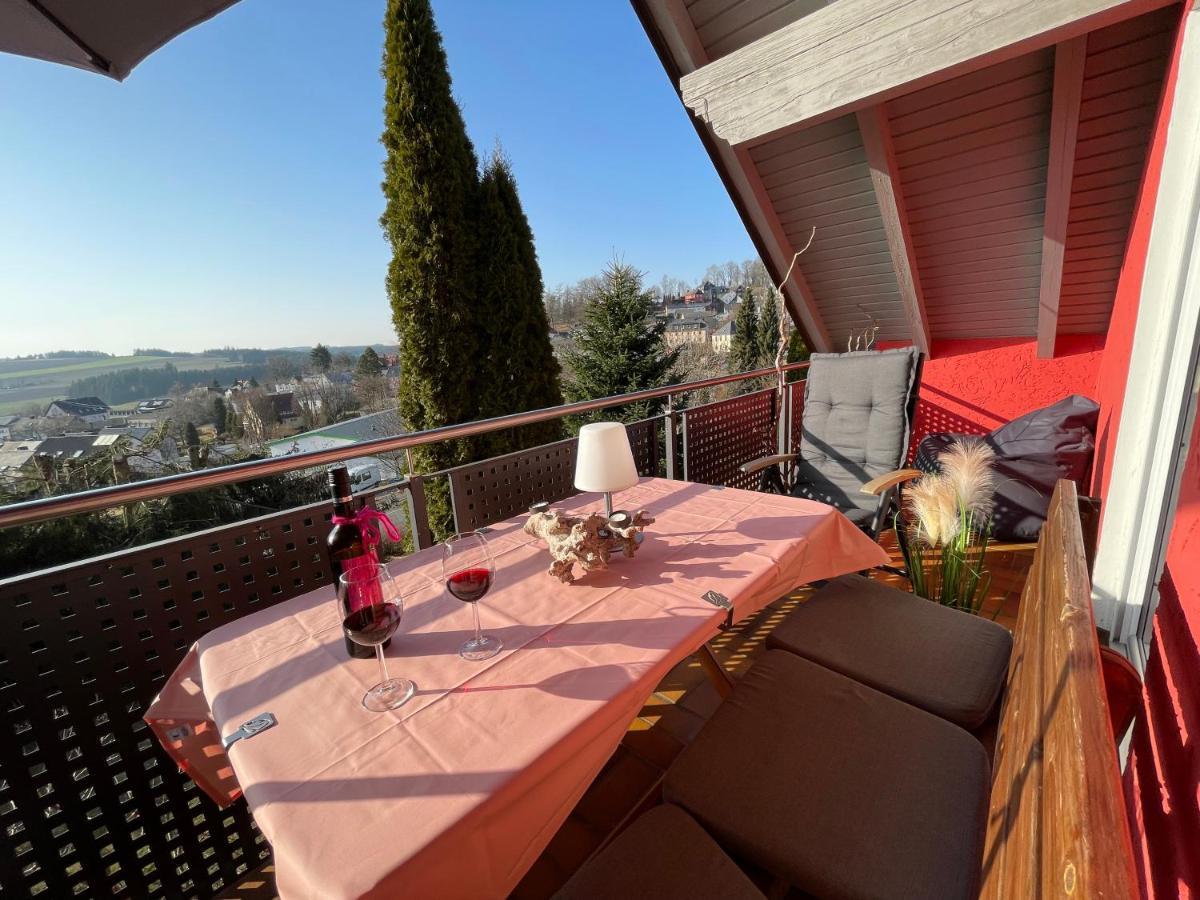 Tolle Ferienwohnung Mit Loggia In Schauenstein 100Qm Bei Hof An Der Saale Frankenwald Dış mekan fotoğraf